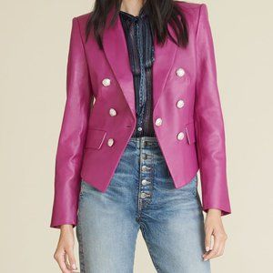 Cooke Leather Dickey Jacket.